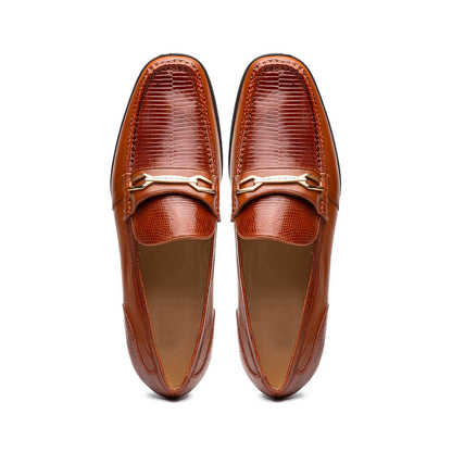 Marco Di Milano Ravello Cognac Leather Oxfords