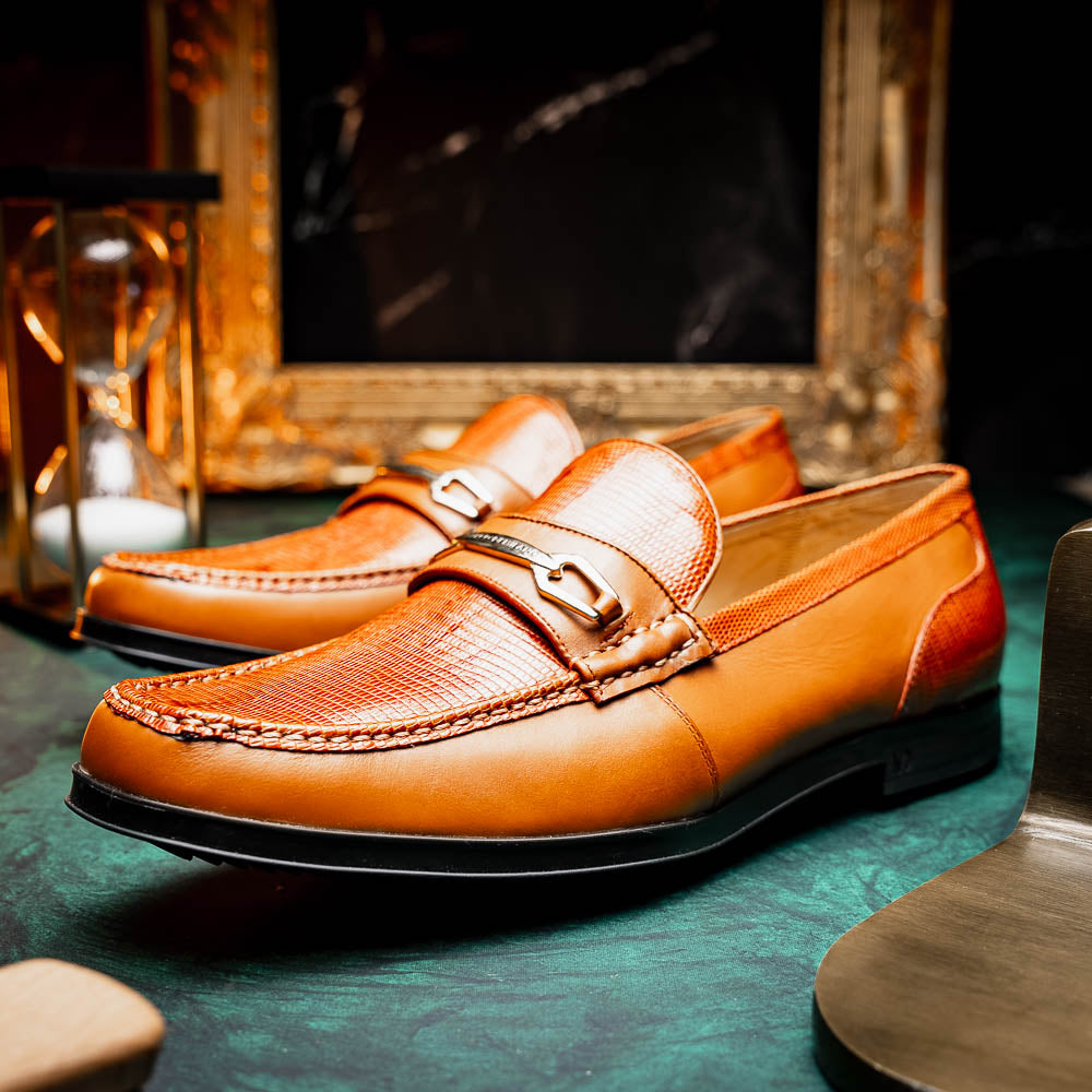 Marco Di Milano Ravello Honey Leather Shoes