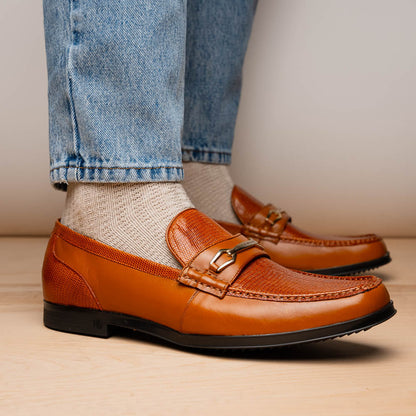Marco Di Milano Ravello Honey Leather Shoes