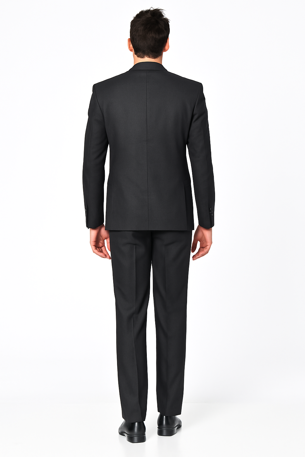 Pleated Suit - Mens Suits With Pleated Pant -  Regular Charcoal Grey Fit Suit