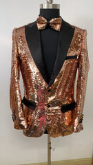 mens-rose-gold-sequin-tuxedo-jacket-with-black-satin-shawl-lapel-and-matching-bow-tie