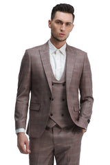 rose-pink-plaid-mens-slim-fit-double-breasted-vest-suit