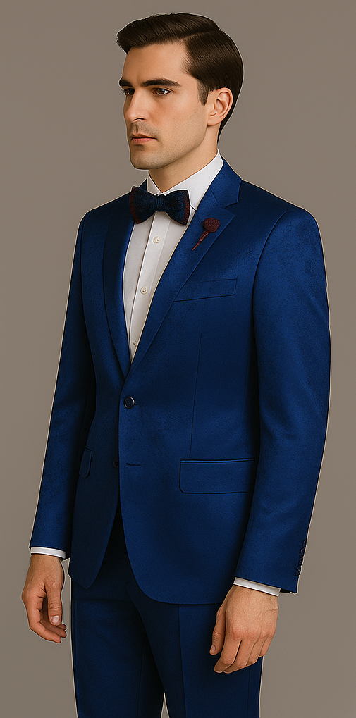 Rossi Man Leo Suit RM1906 ?? Modern Slim Fit 2-Piece Suit for Men | Stylish Formal Wear