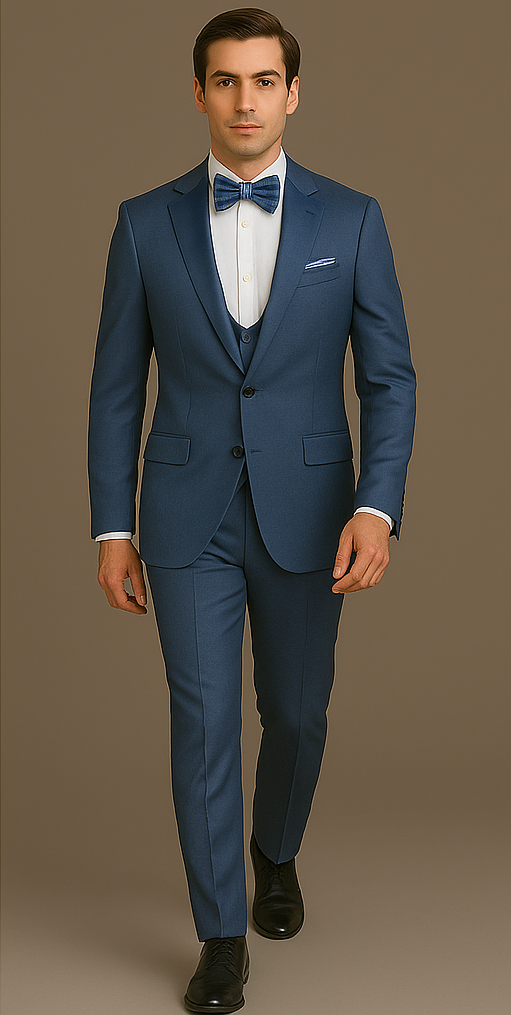 Rossi Man Leo Tuxedo RM1387 ?? Elegant Slim Fit Formal Wear for Men | Stylish Tuxedo Suit