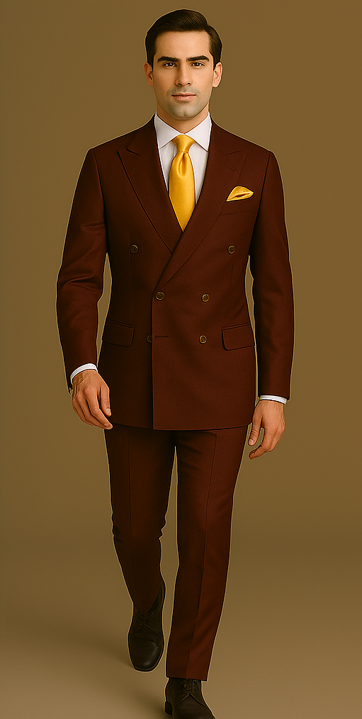 Rossi Man Milano RM1174 ?? Modern Fit Business Suit for Men | Professional & Stylish Attire