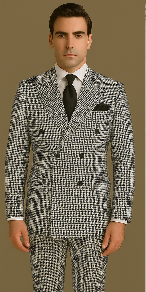 Rossi Man Milano RM1588 ?? Men's Modern 3-Piece Slim Fit Suit | Stylish Formal Outfit