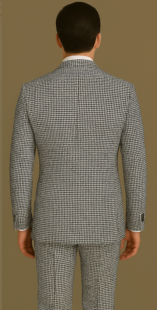 Rossi Man Milano RM1588 ƒ?? Men's Modern 3-Piece Slim Fit Suit | Stylish Formal Outfit