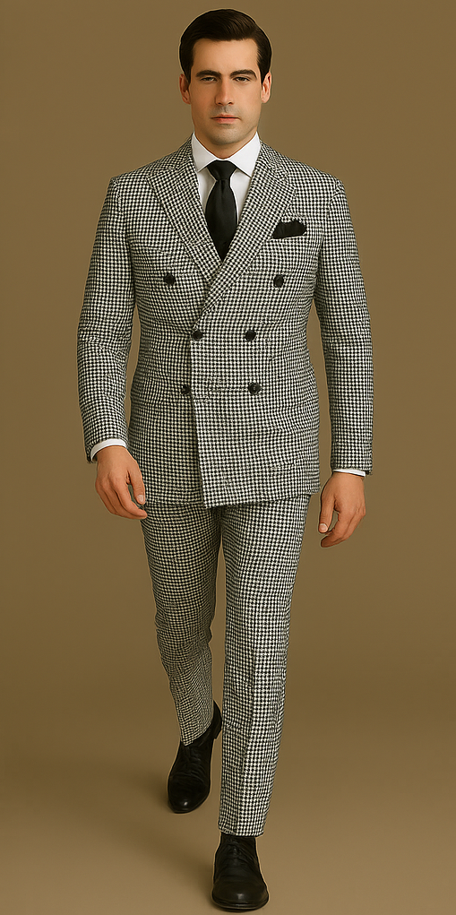 Rossi Man Milano RM1588 ?? Men's Modern 3-Piece Slim Fit Suit | Stylish Formal Outfit