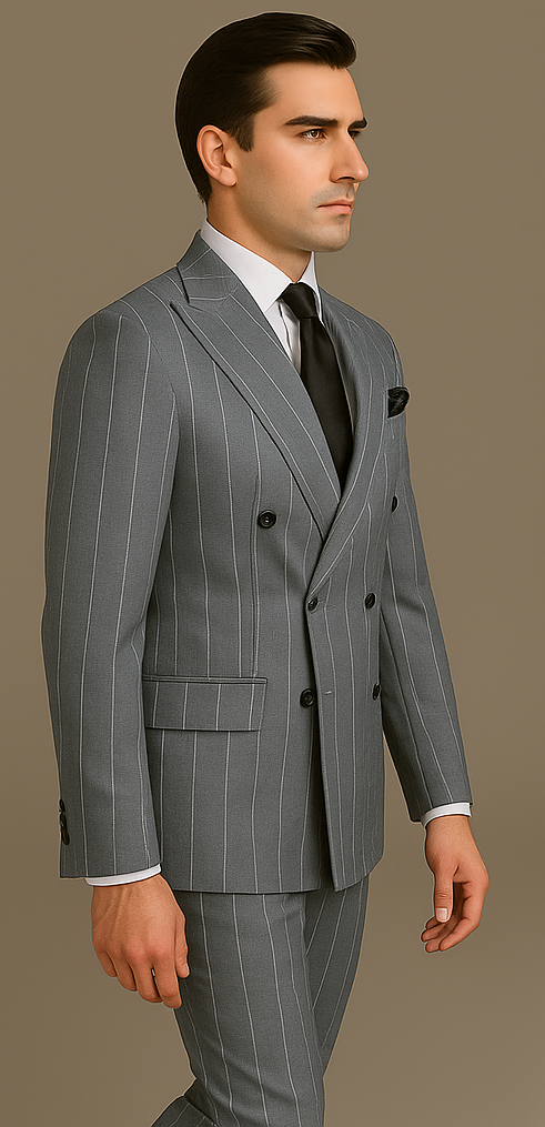 Rossi Man Milano RM1726 ?? Men's Modern Fit 3-Piece Suit | Stylish Formal