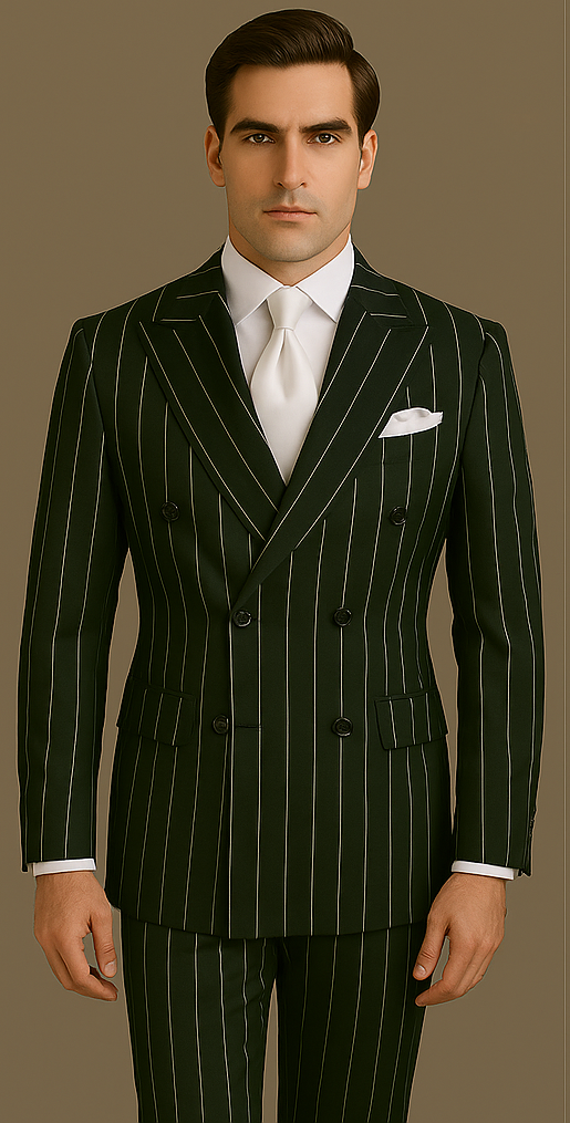 Rossi Man Milano RM1727 ƒ?? Men's 3-Piece Slim Fit Suit |Formal Wear