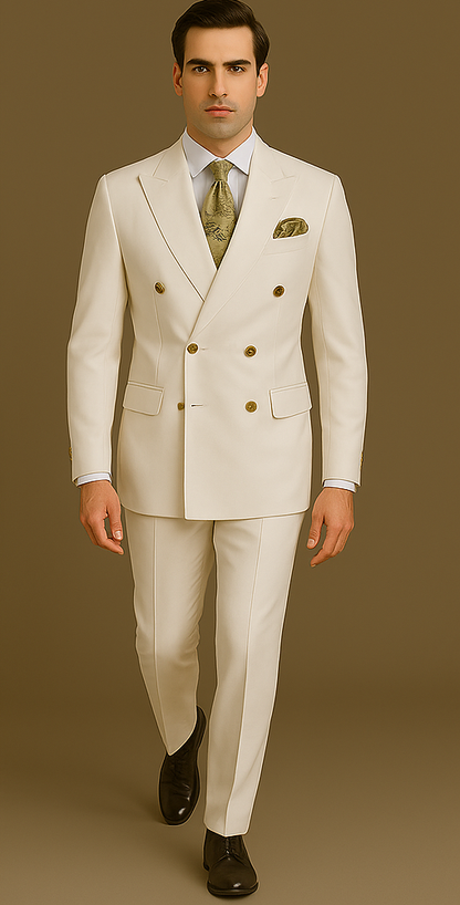 Rossi Man Milano RM1770 ?? Men's Modern Slim Fit 3-Piece Suit | Formal