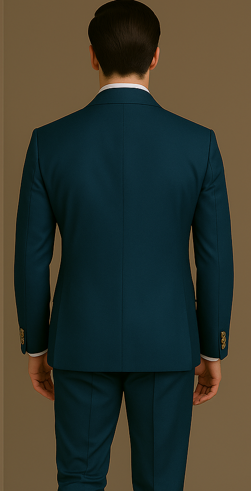 Rossi Man Milano RM1773 Men's Tailored Slim Fit Suit | Elegant Modern Formalwear