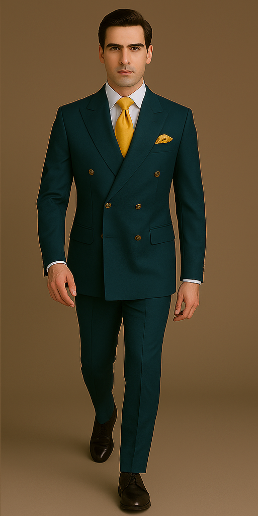 Rossi Man Milano RM1773 Men's Tailored Slim Fit Suit | Elegant Modern Formalwear