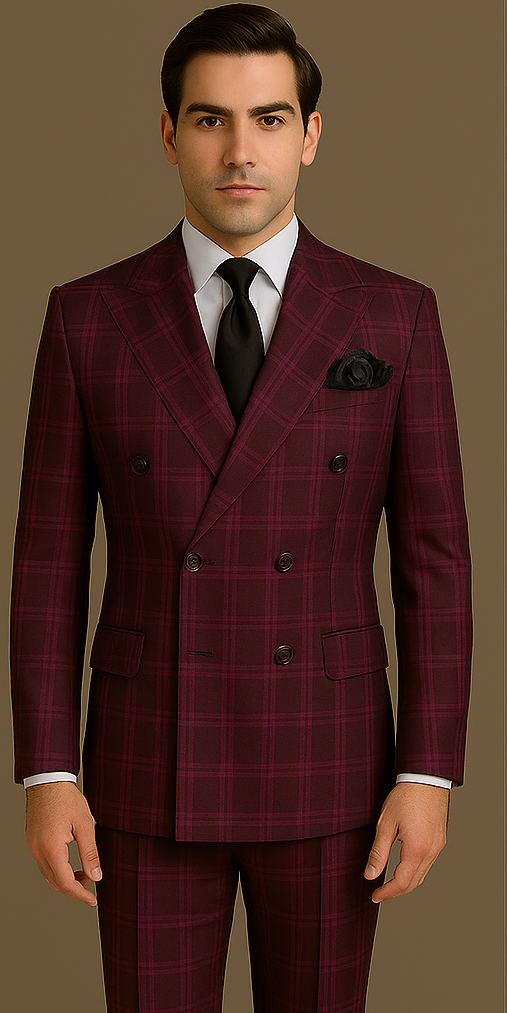 Rossi Man Milano RM1799 Classic Tailored Suit for Men | Elegant Formalwear