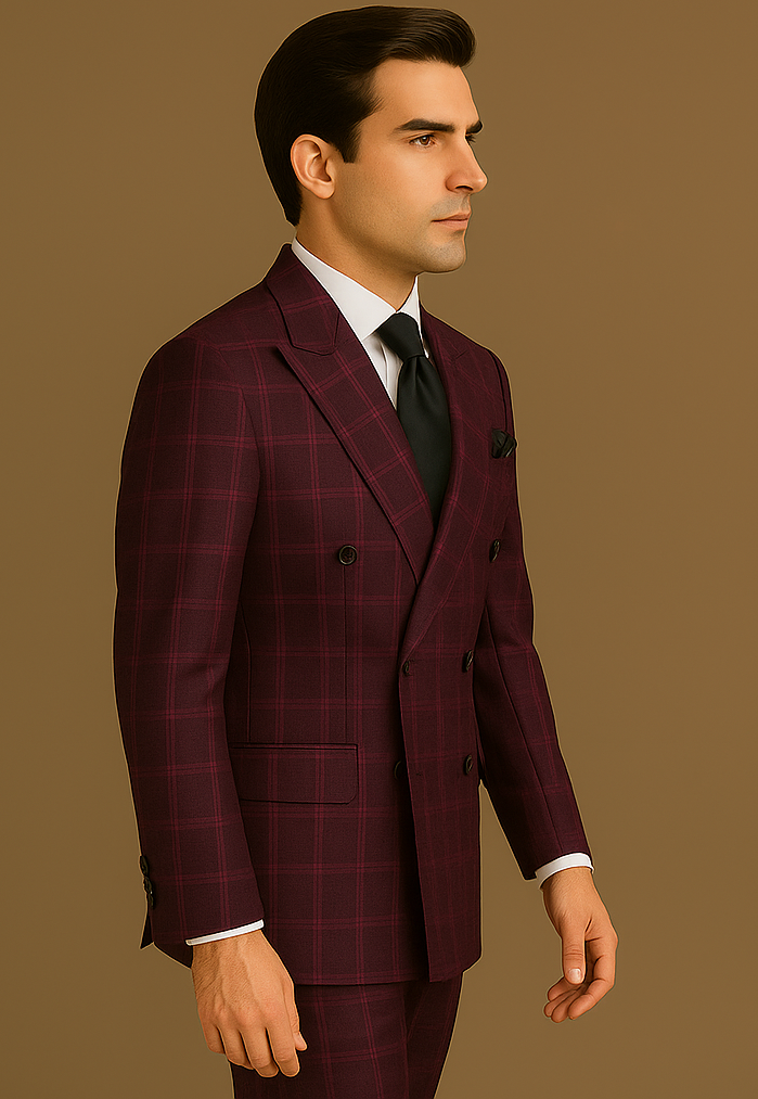 Rossi Man Milano RM1799 Classic Tailored Suit for Men | Elegant Formalwear