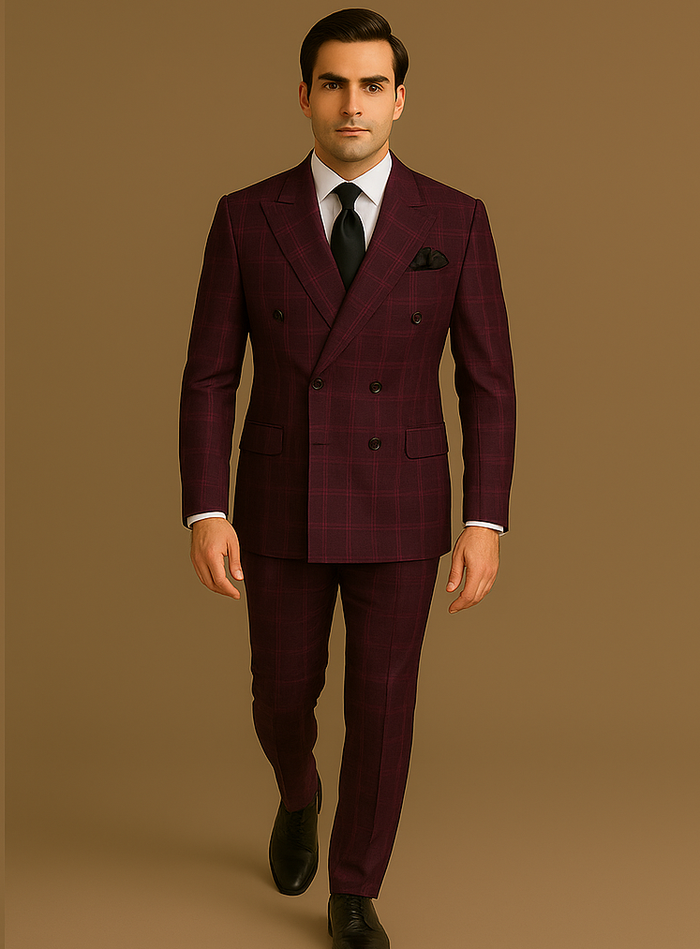 Rossi Man Milano RM1799 Classic Tailored Suit for Men | Elegant Formalwear
