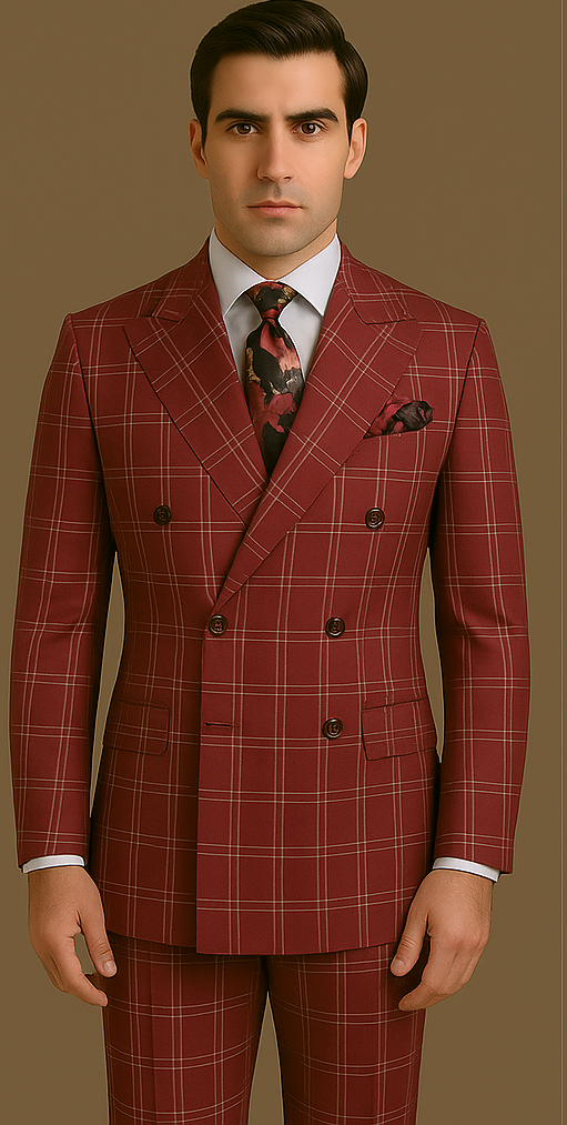 Rossi Man Milano RM1827 ?? Classic Tailored Men's Suit |  Formal Style