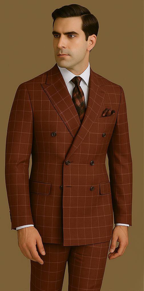 Rossi Man Milano RM1827 ƒ?? Classic Tailored Men's Suit |  Formal Style