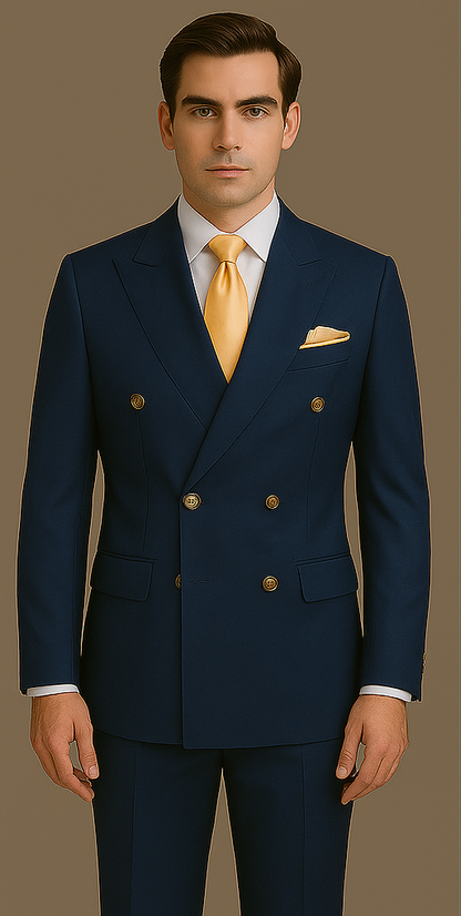 Rossi Man RM1102 Milano Collection Modern Fit Suit for Men | Stylish Formal Wear