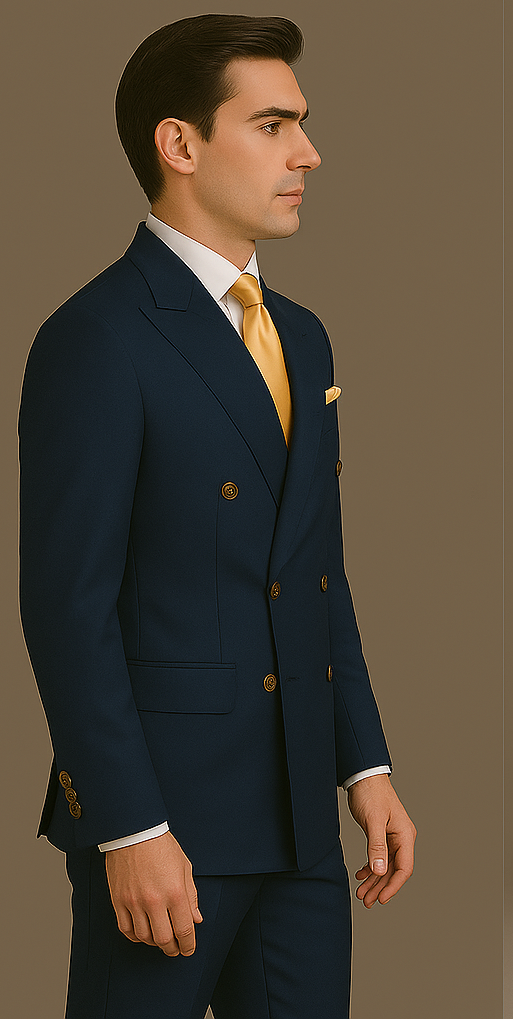 Rossi Man RM1102 Milano Collection Modern Fit Suit for Men | Stylish Formal Wear