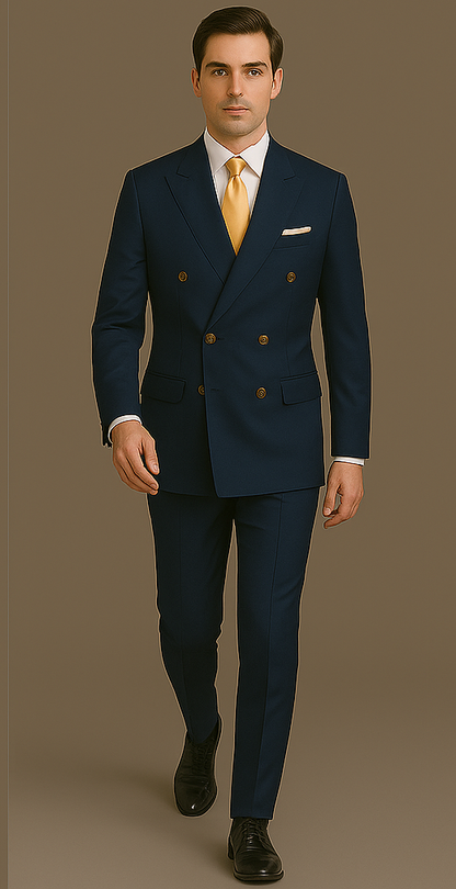 Rossi Man RM1102 Milano Collection Modern Fit Suit for Men | Stylish Formal Wear