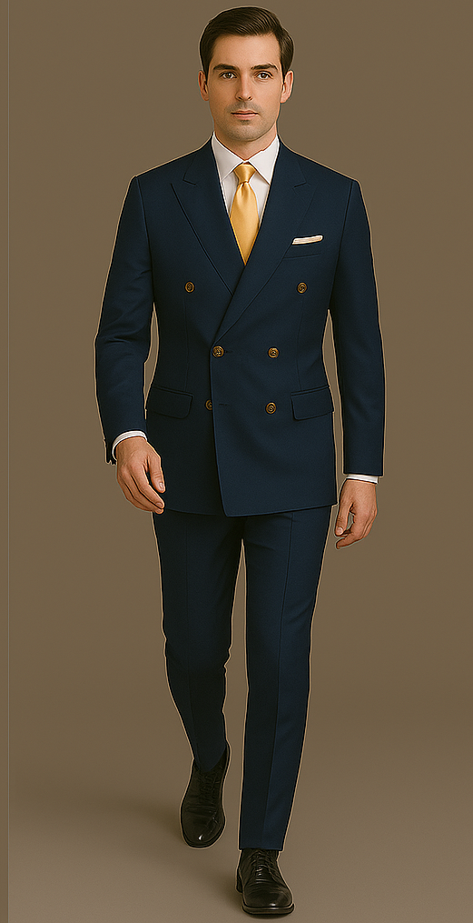 Rossi Man RM1102 Milano Collection Modern Fit Suit for Men | Stylish Formal Wear