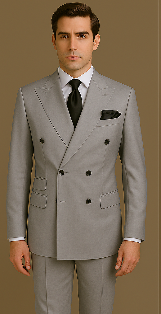 Rossi Man RM1178 ?? Milano Collection Slim Fit Suit for Men | Elegant Formal Wear