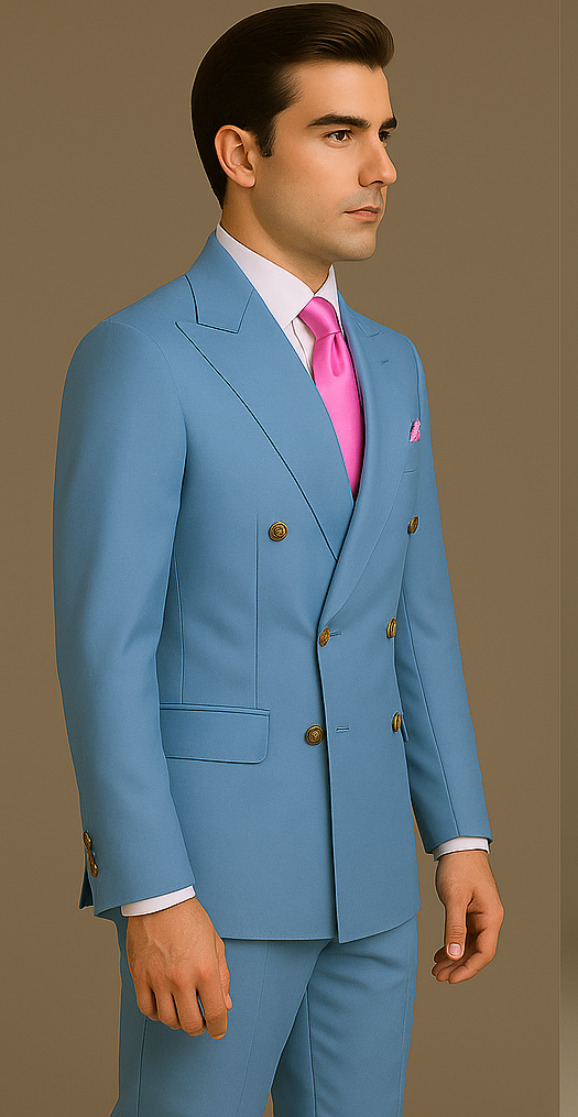 Rossi Man RM1771 ?? Sophisticated Milano Slim Fit Suit for Men | Premium Formal