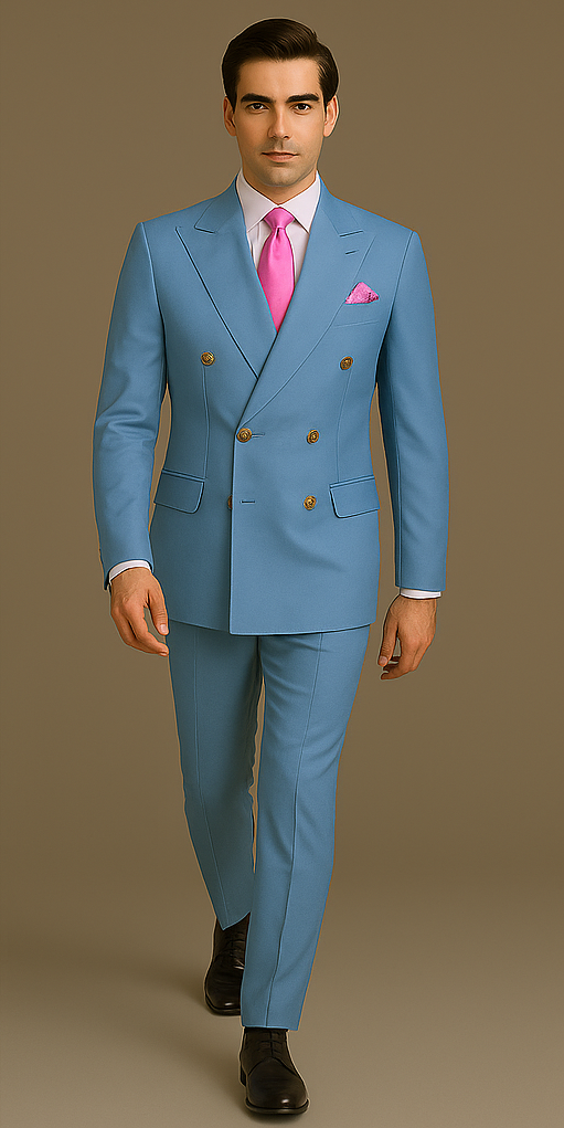 Rossi Man RM1771 ?? Sophisticated Milano Slim Fit Suit for Men | Premium Formal