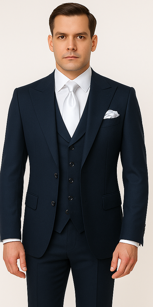 Rossi Man Sam Collection RM2302 ?? Elegant Men's Suit for Formal