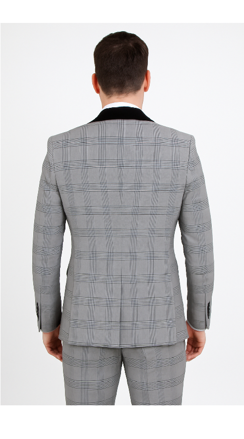 Rossi Man RM1295 Classic 3-Piece Smoking Tuxedo for Men