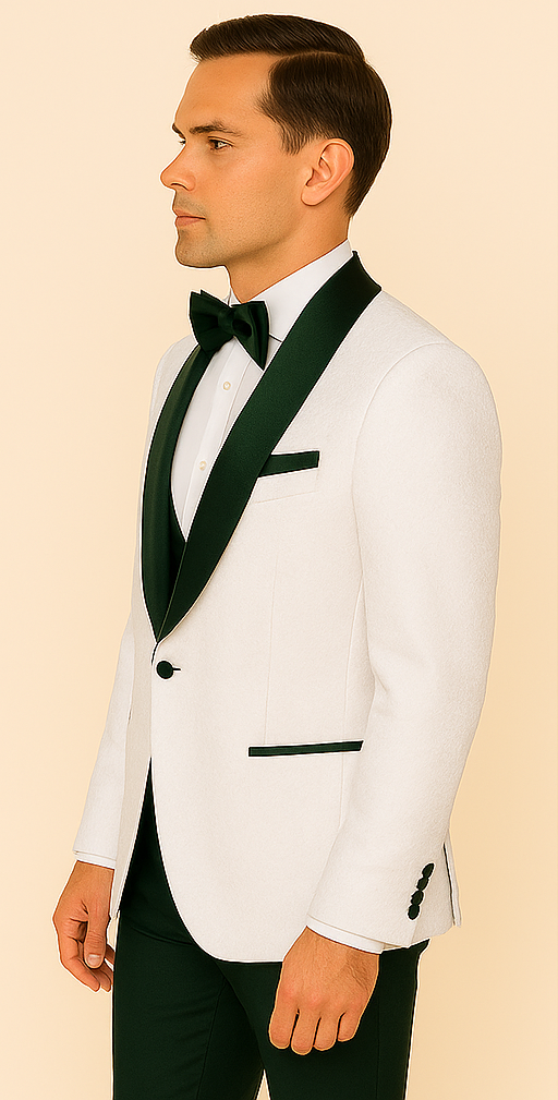 Rossi Man RM1482 ?? Men's 3-Piece Tuxedo from the Smoking S Collection