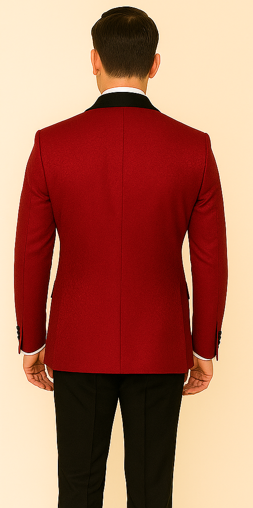 Rossi Man RM1448 ?? Elegant Smoking Style 3-Piece Tuxedo Set for Men