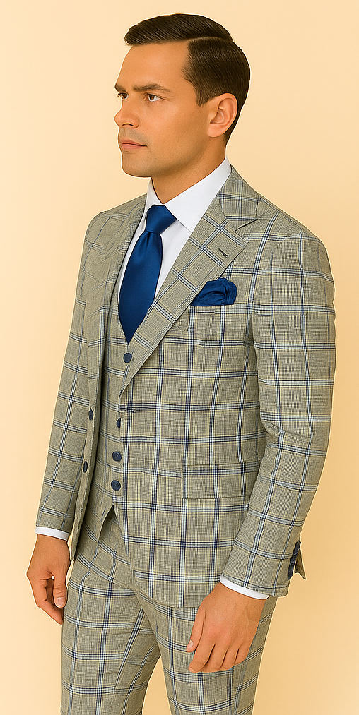 Rossi Man Tom RM1856 ƒ?? Modern Fit 2-Piece Suit for Stylish Men