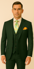rossiman-hunter-green-slim-fit-mens-suit-3-piece-vested-set-with-flat-front-trousers