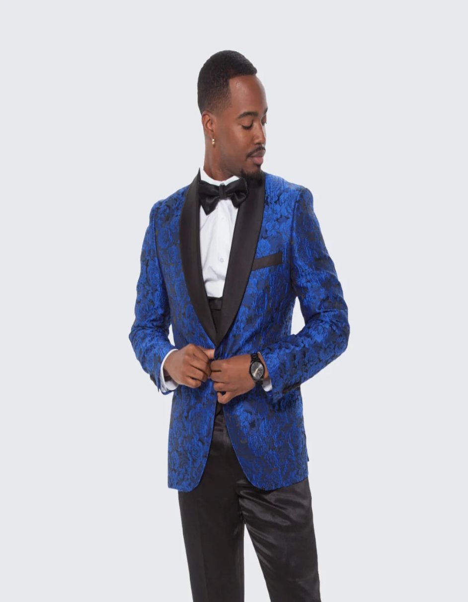 34 Blue Prom Suit Blue Homecoming Outfits for guys - Main Image