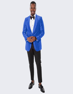 Blue Prom Suit