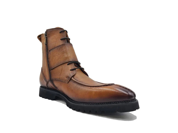 Carrucci Rugged Split Toe Lace-up Boot