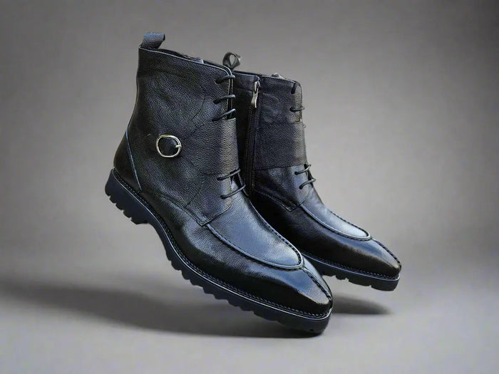 Carrucci Rugged Split Toe Lace-up Boot