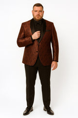 mens-rust-copper-brick-color-paisley-tuxedo-jacket-dinner-and-wedding-blazer-with-black-pants-matching-bowtie