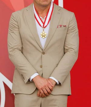Ryan Reynolds Brown Blazer