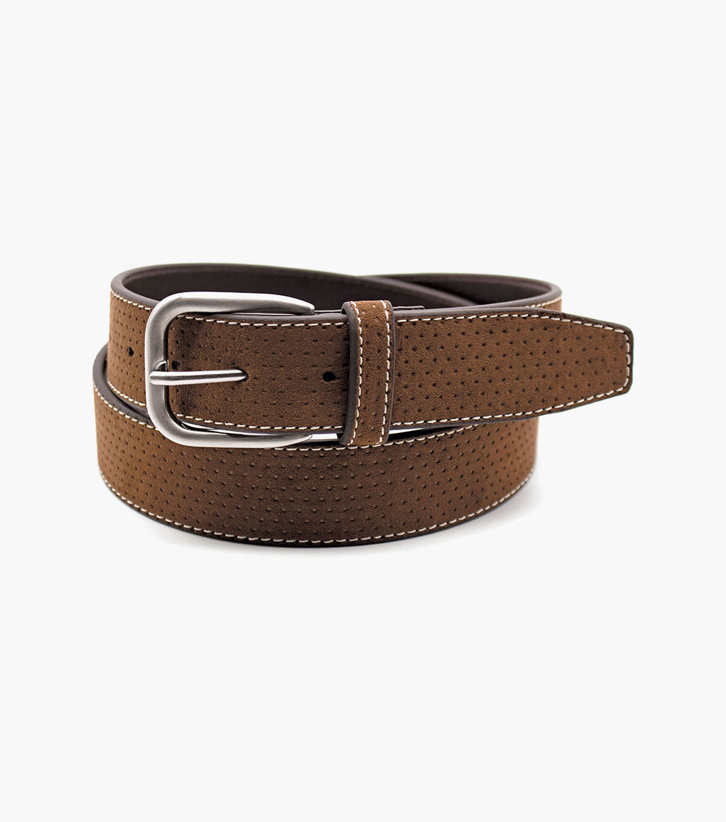 Stacy Adams Felix Micro-Perf Belt by Stacy Adams Shoes