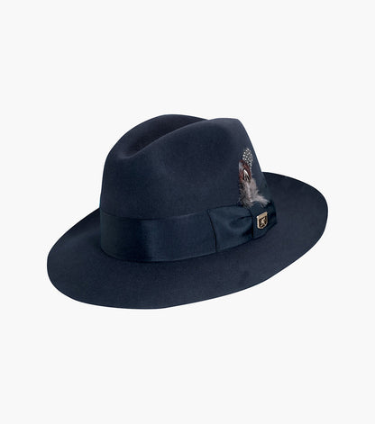AUGUST FEDORA Wool Felt Pinch Front Hat