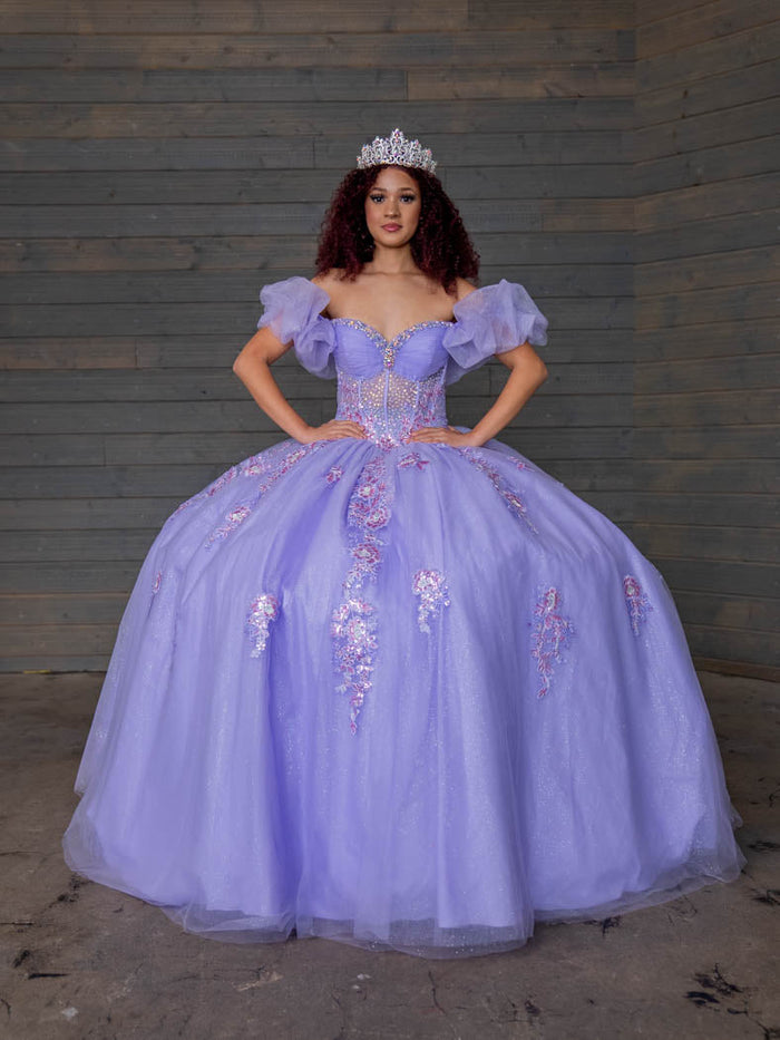 Off Shoulder Sweetheart Quinceanera Dress Corset Ball Gown by Calla SCL30012