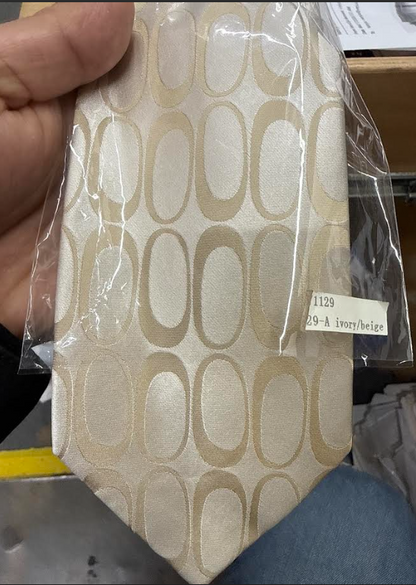 Beige Neck Tie