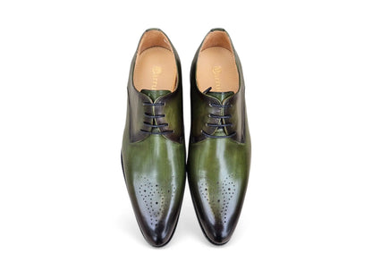 Signature Burnished Lace-up Derby