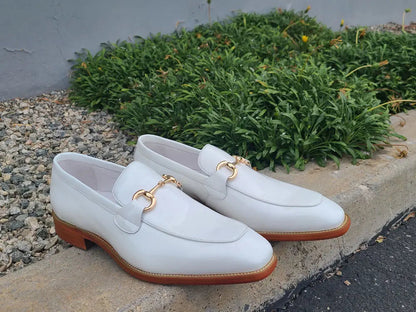 Signature Horse Bit Patent Leather Loafer