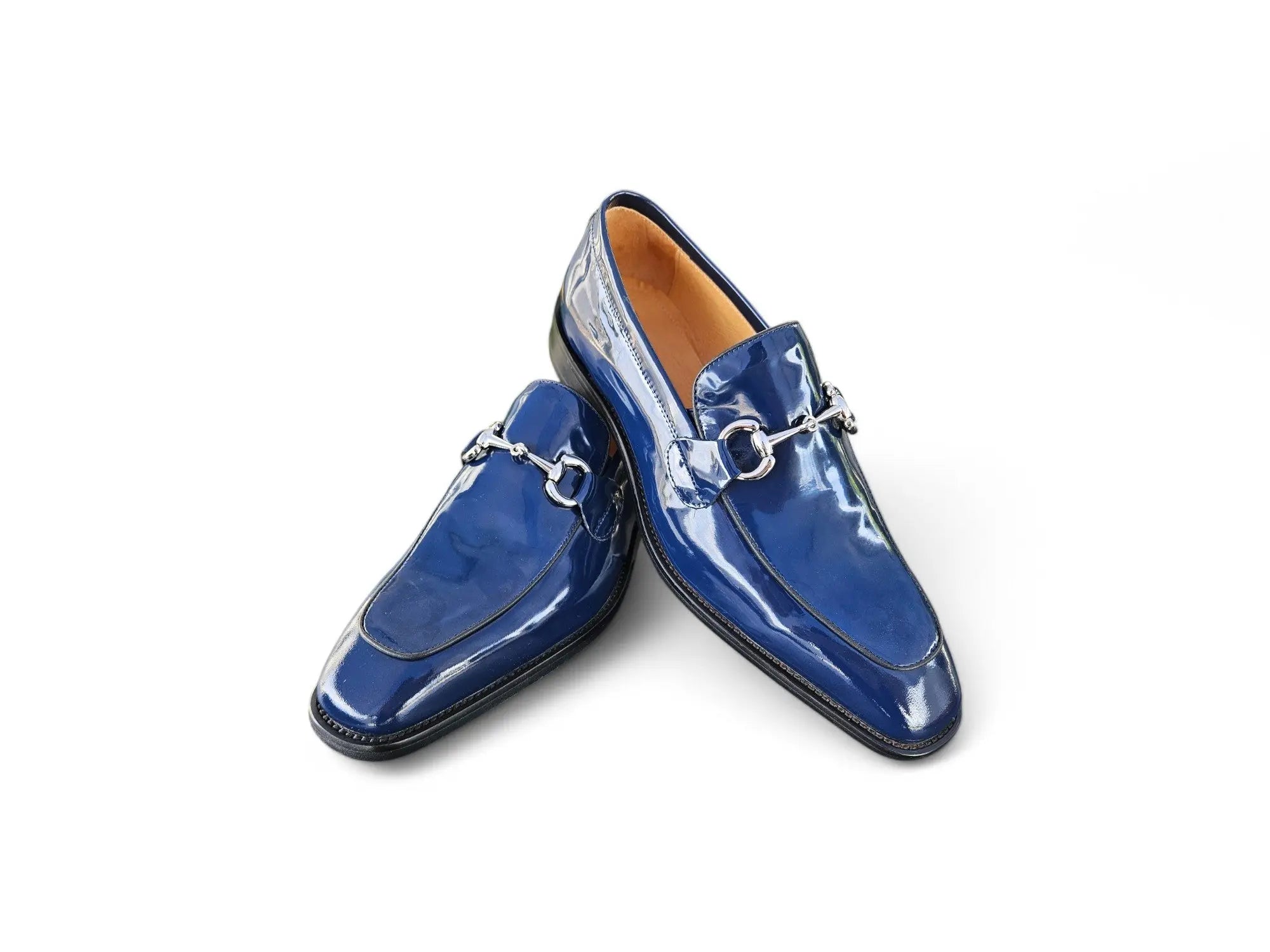 Signature Horse Bit Patent Leather Loafer