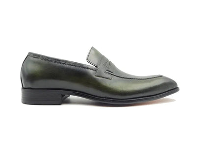 Signature Leather Penny Loafer Slip-on