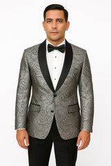 silver-and-black-tuxedo-blazer-with-matching-bow-tie-paisley-sport-coat-for-prom-or-wedding